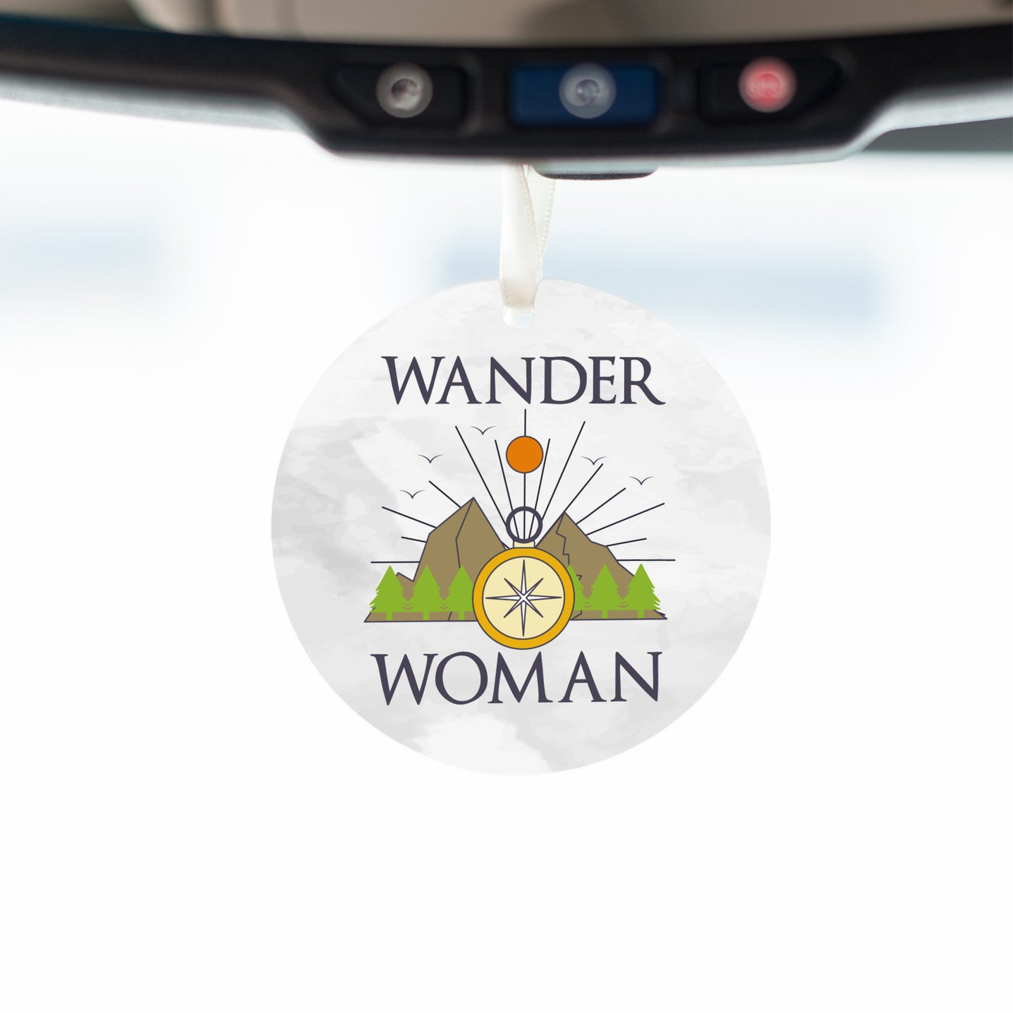 Wander Woman Car Ornament/ UV Printed/ Christmas Ornament/Car Ornament